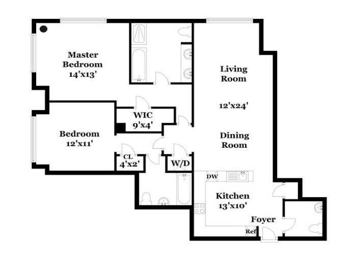 50 Riverside Boulevard 6-U
