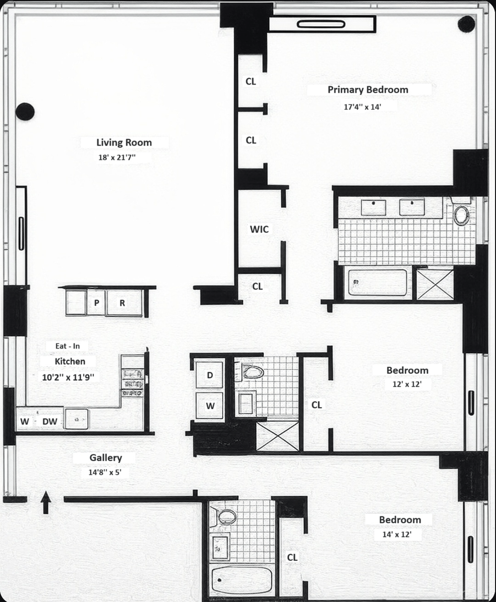 80 Riverside Boulevard 16-P