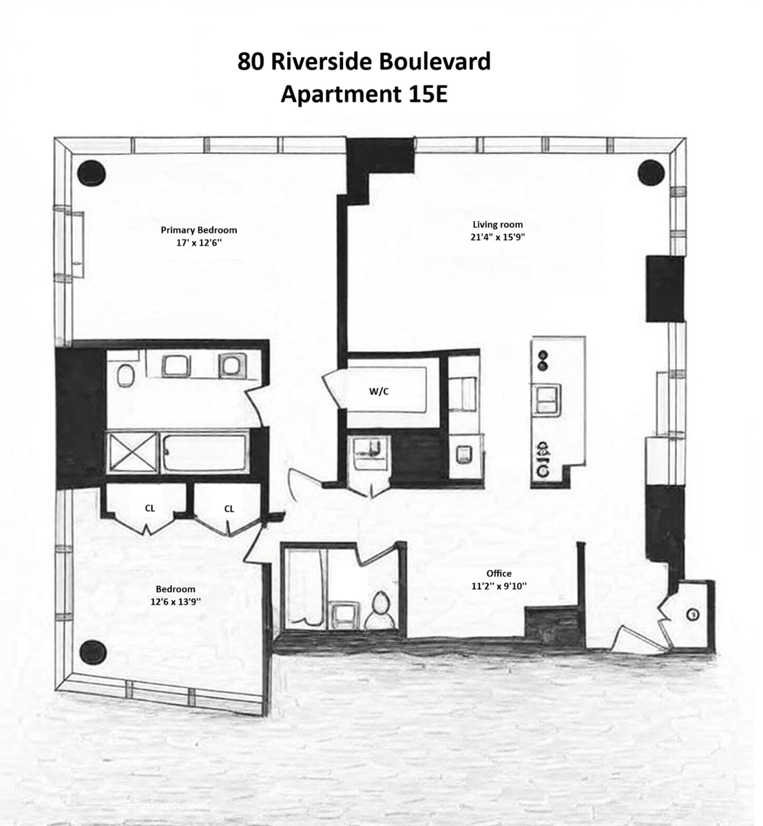 80 Riverside Boulevard 15-E