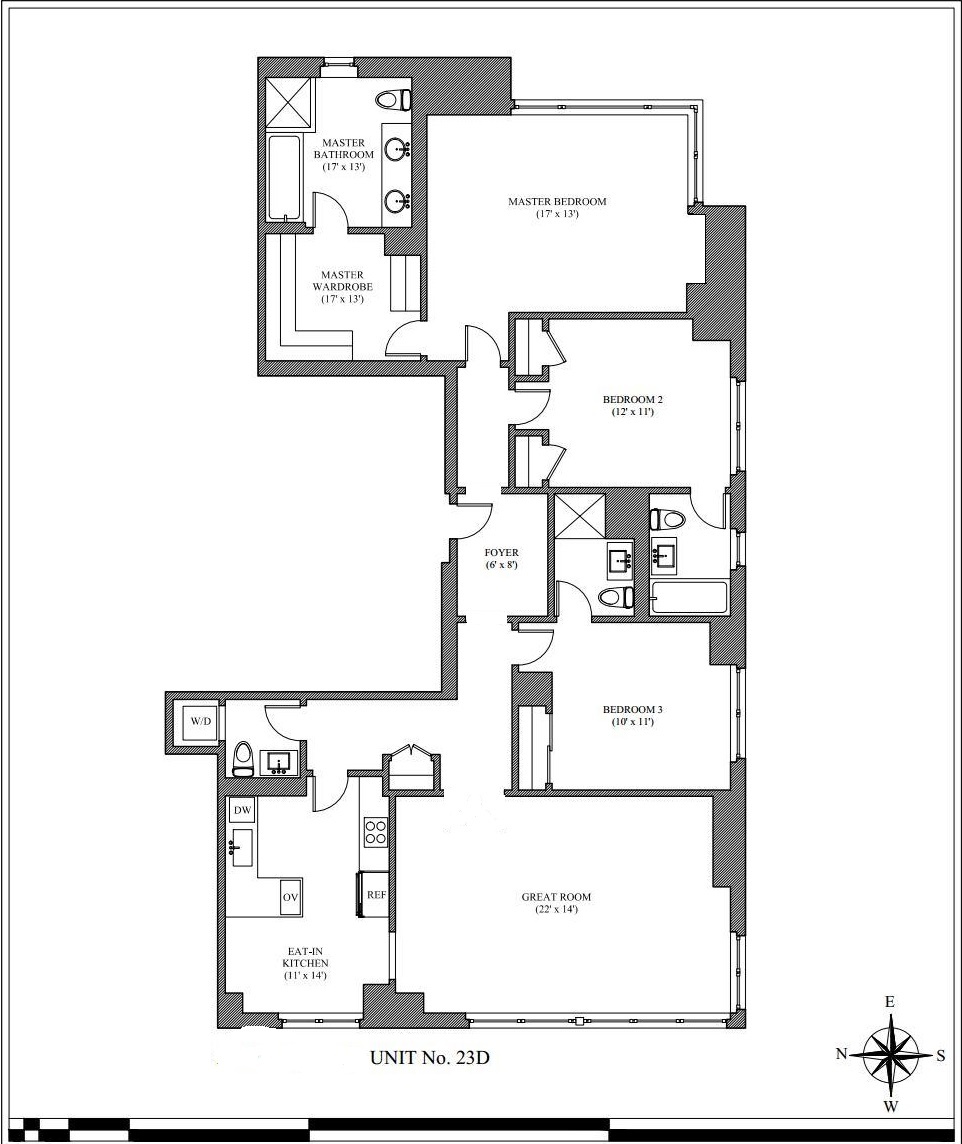 80 Riverside Boulevard 23-D