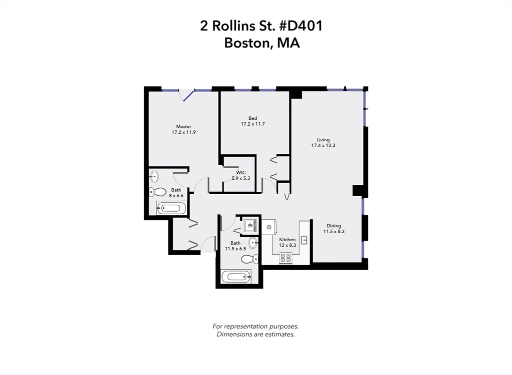 2 Rollins St # 401 Unit: D-401