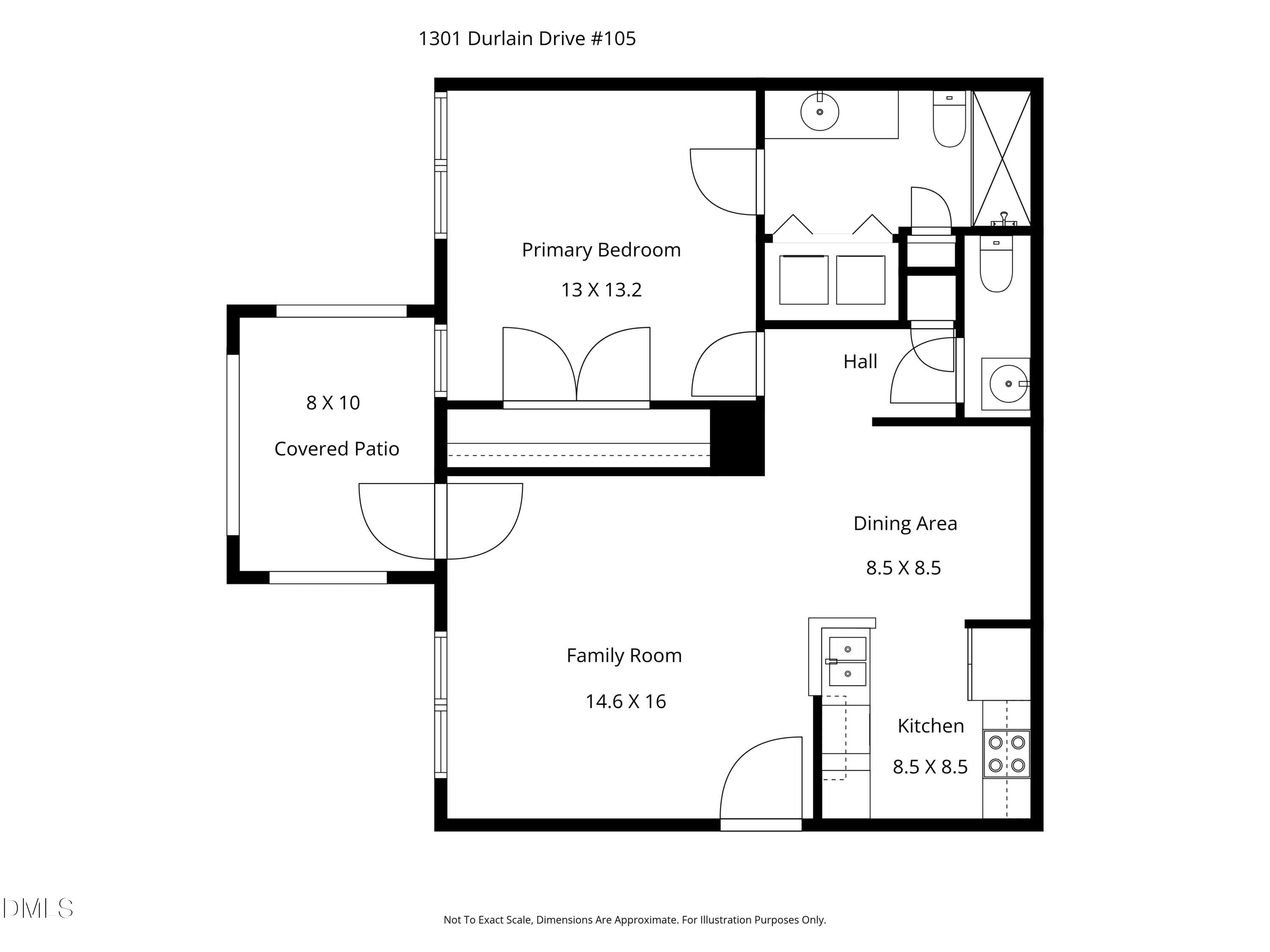 1301 Durlain Drive # 105