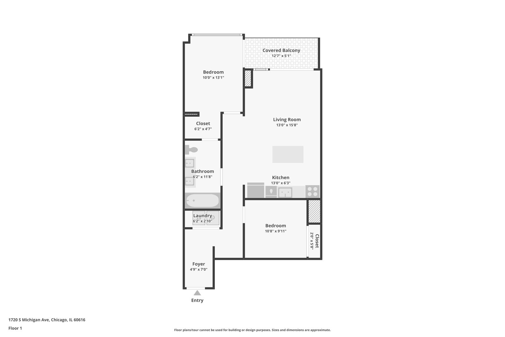 1720 S Michigan Avenue Unit: 503