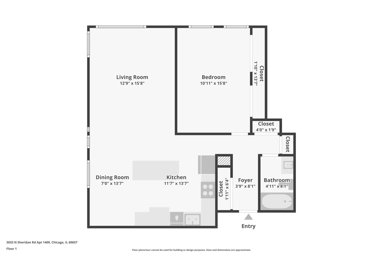 3033 N SHERIDAN Road Unit: 406
