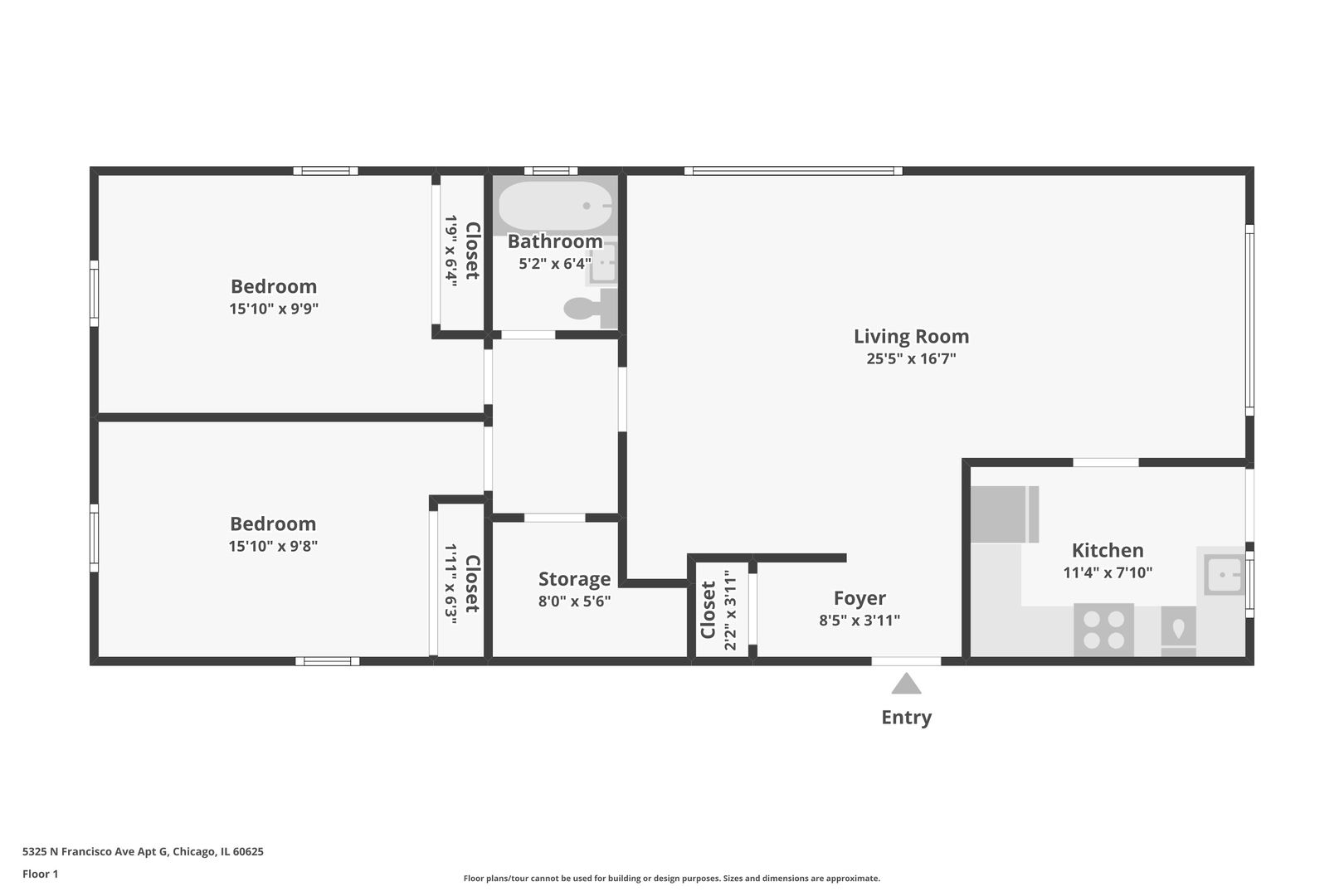 5325 N Francisco Avenue Unit: G