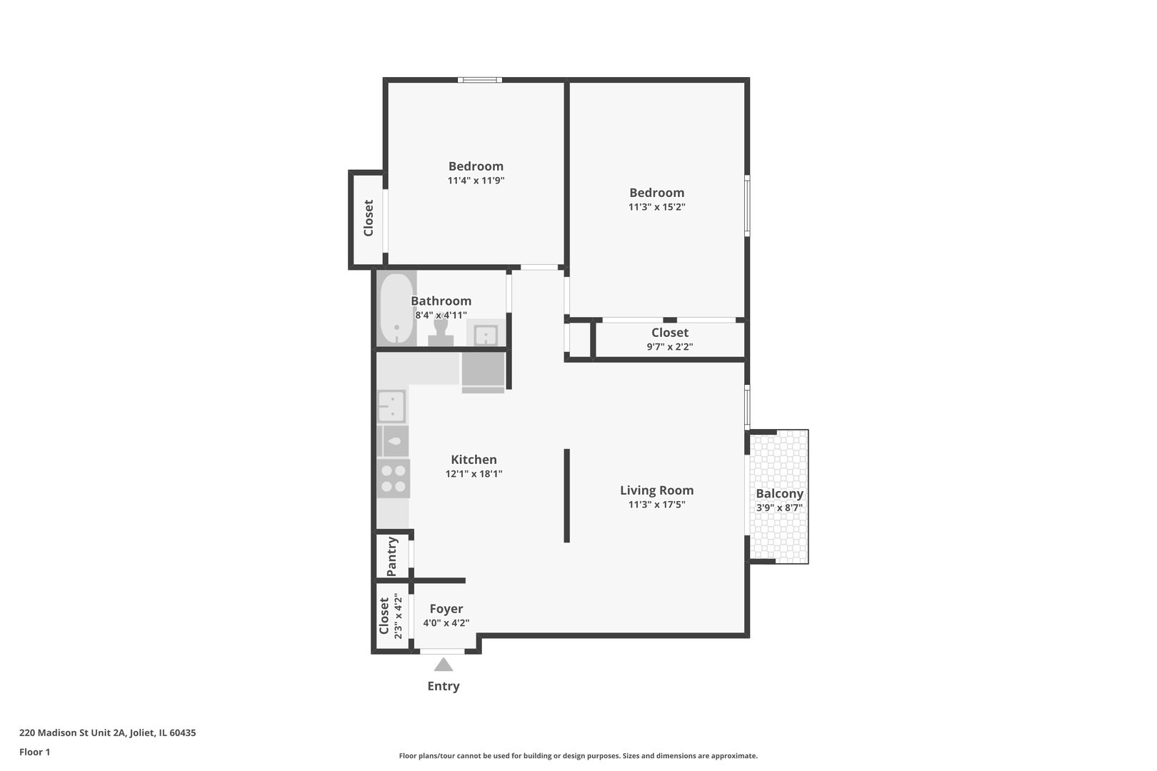 220 Madison Street Unit: 2A