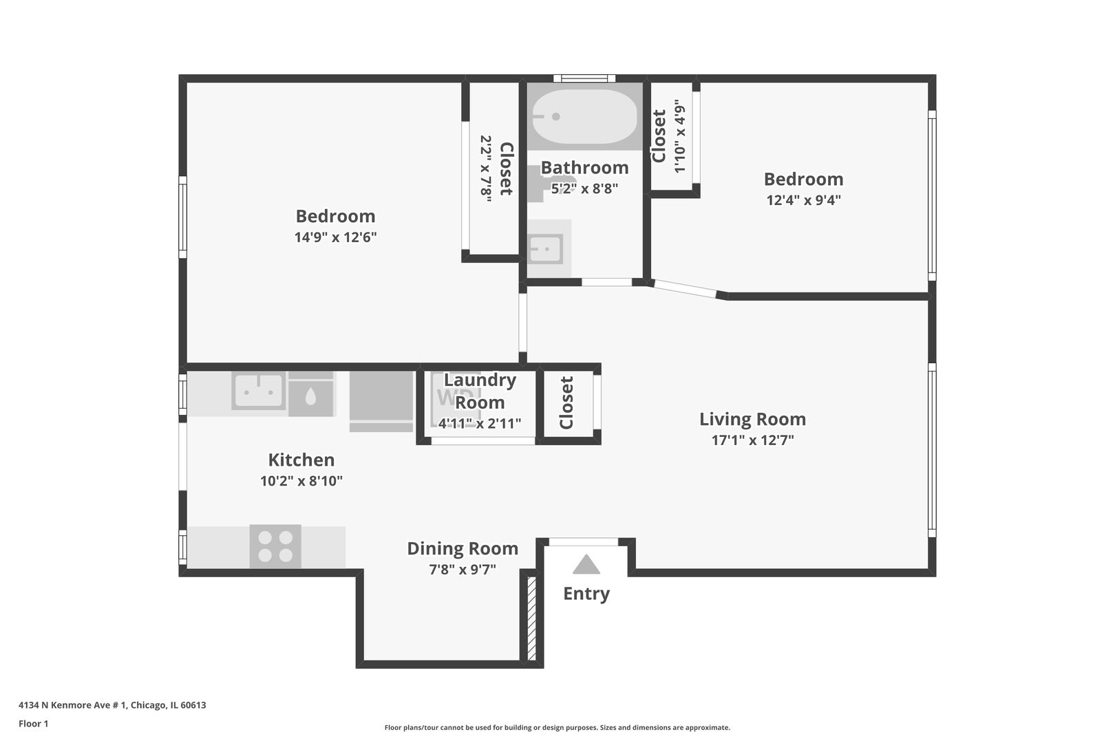 4134 N Kenmore Avenue Unit: 1