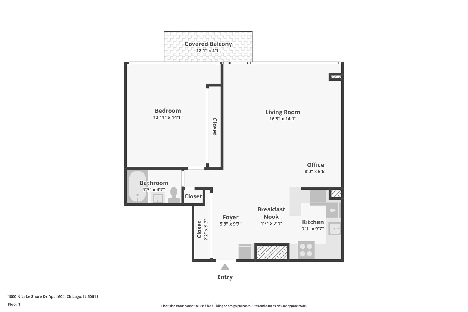 1000 N Lake Shore Drive Unit: 1604