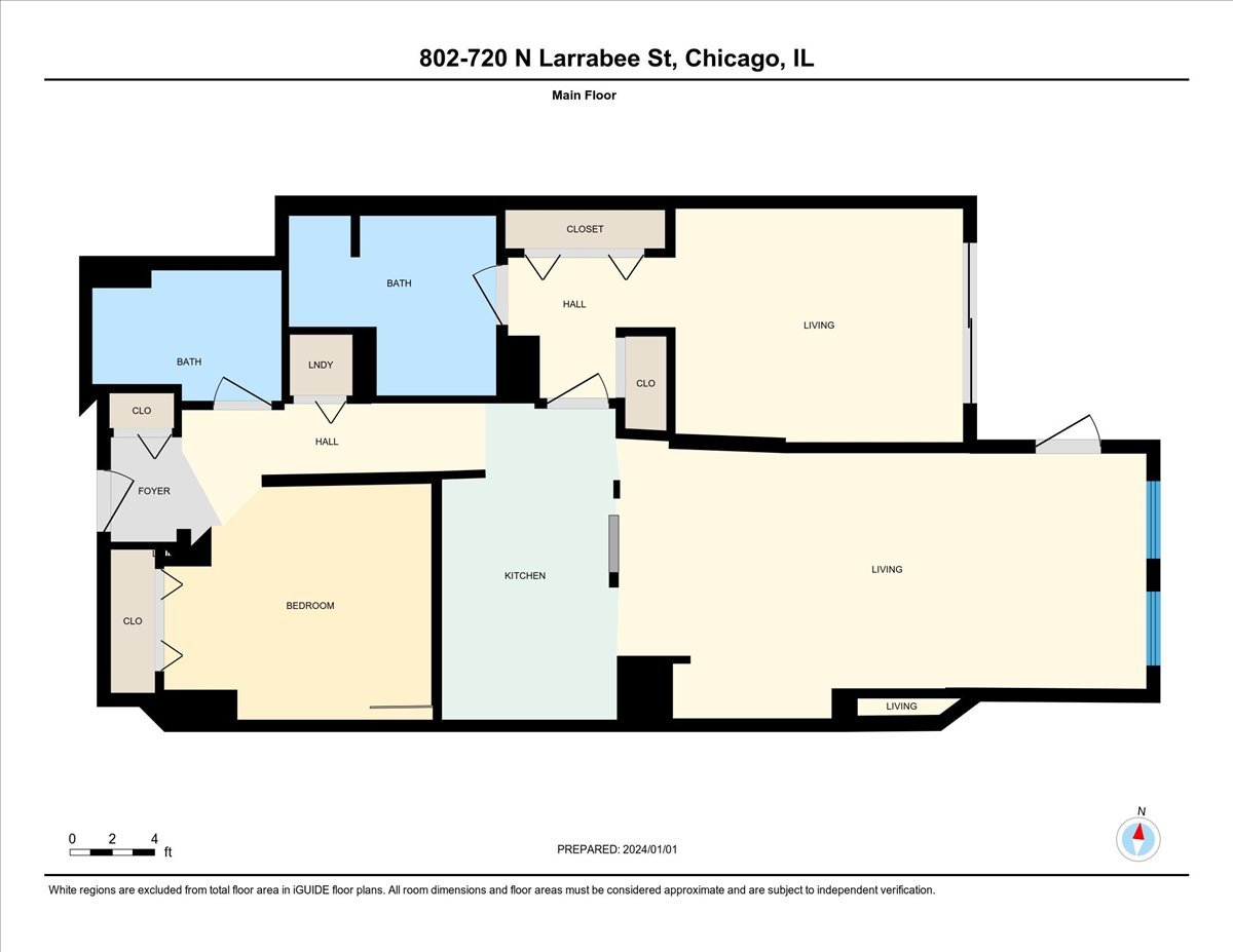 720 N Larrabee Street Unit: 802