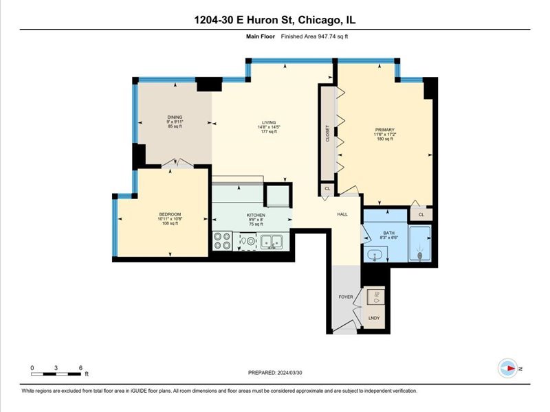 30 E Huron Street Unit: 1204