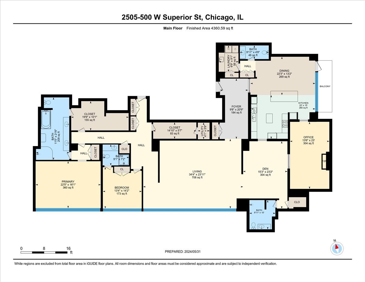 500 W SUPERIOR Street Unit: 2505