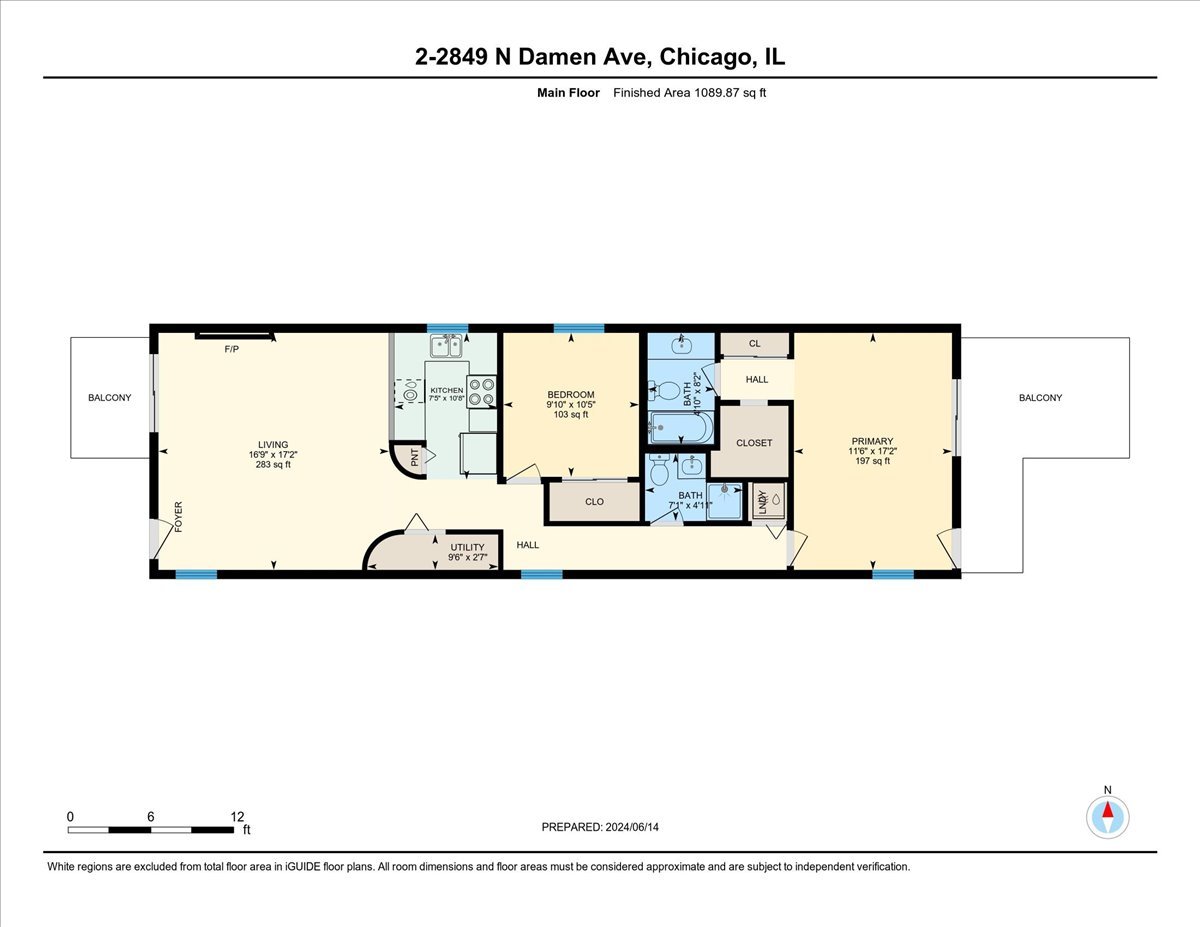 2849 N Damen Avenue Unit: 2