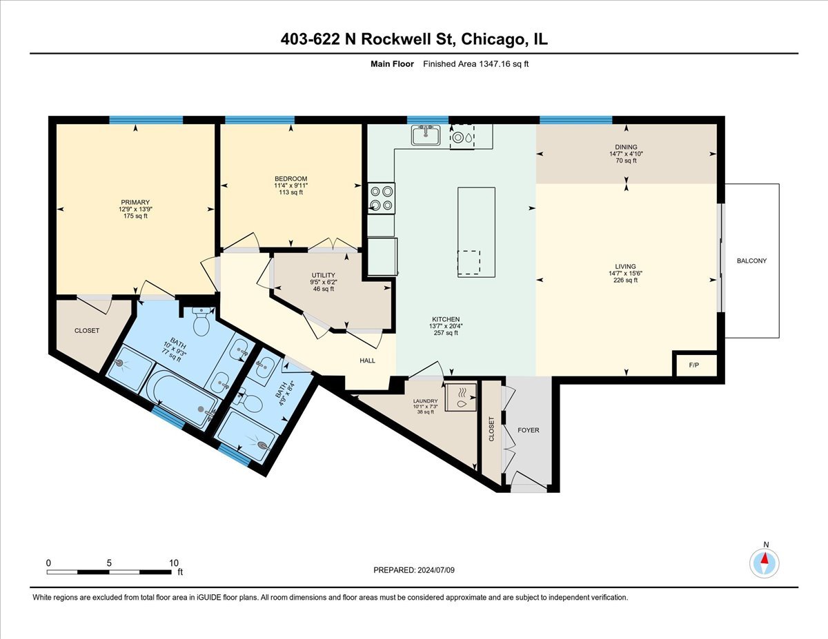 622 N Rockwell Street Unit: 403