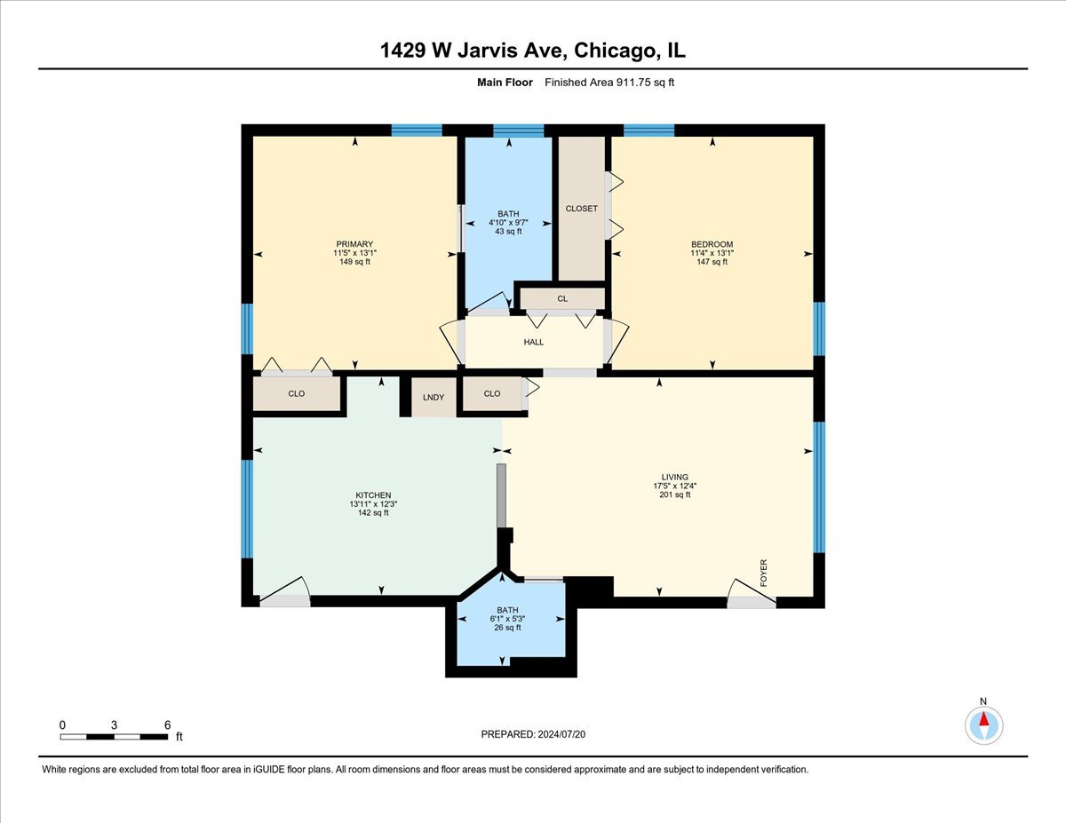 1429 W Jarvis Avenue Unit: 1A