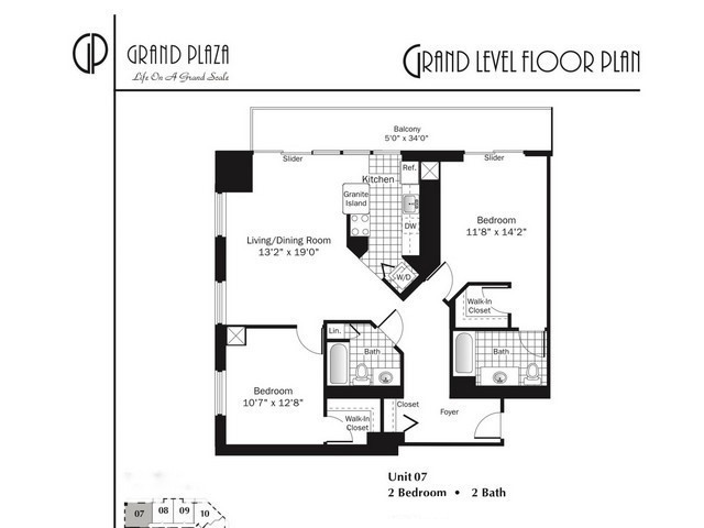 545 N Dearborn Street Unit: 2507