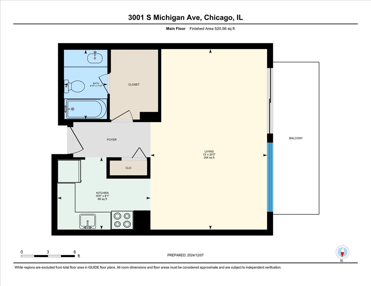 3001 S Michigan Avenue Unit: 1006