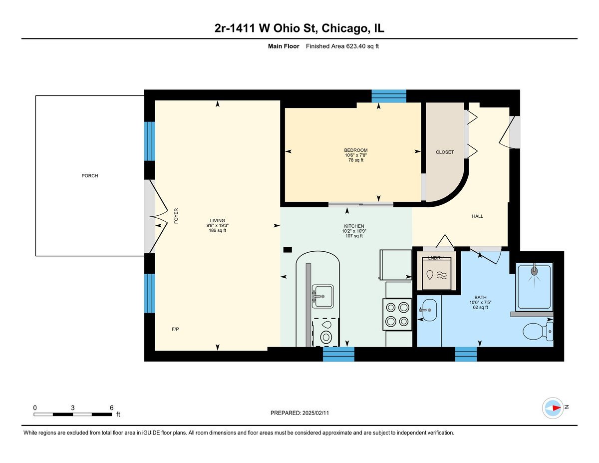 1411 W Ohio Street Unit: 2R