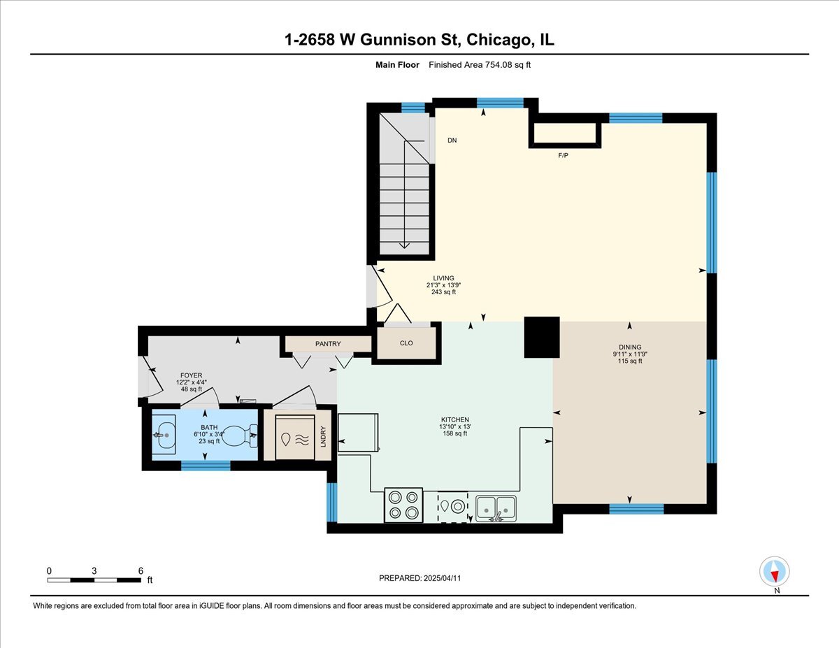 2658 W GUNNISON Street Unit: 1
