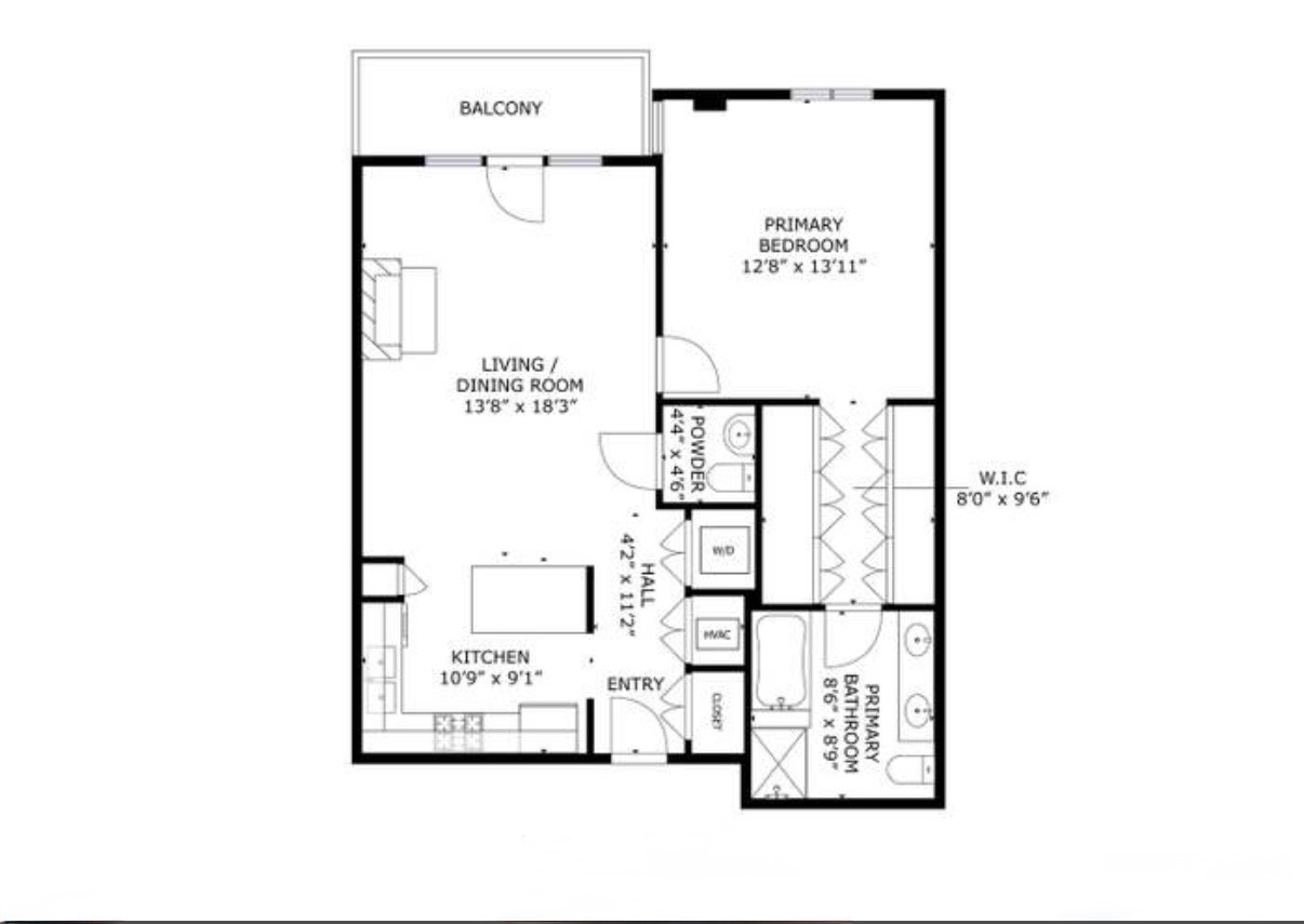 333 N Jefferson Street Unit: 407