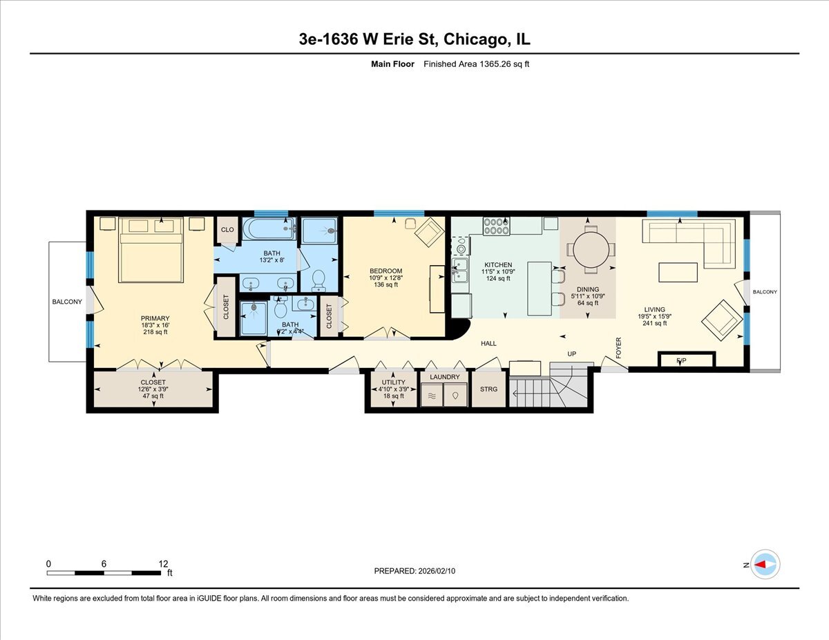 1636 W Erie Street Unit: 3E
