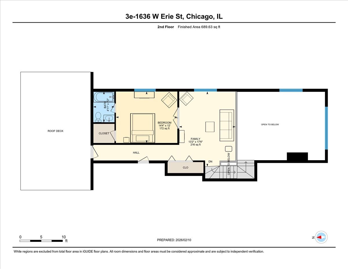 1636 W Erie Street Unit: 3E