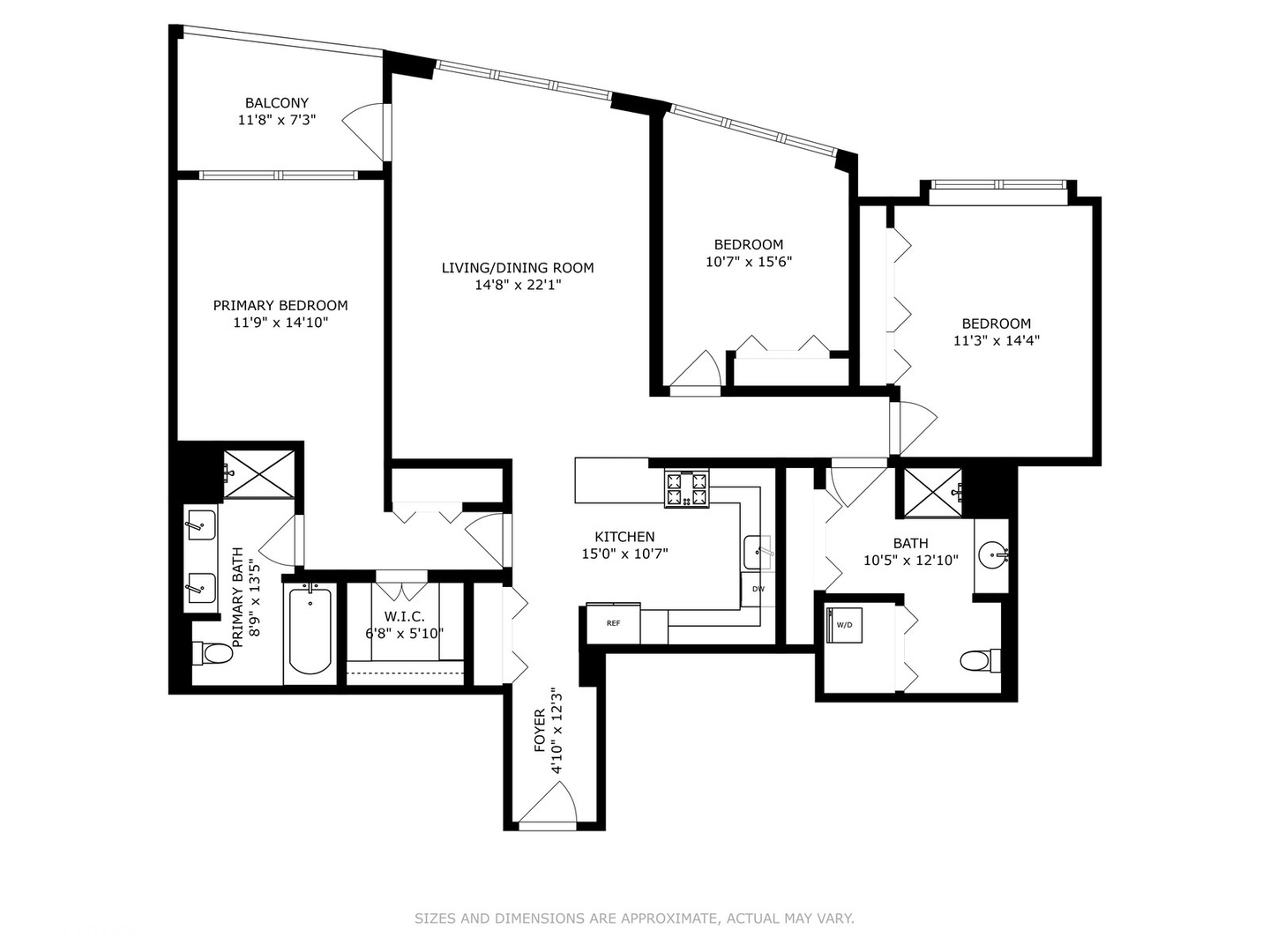 130 N GARLAND Court Unit: 4902