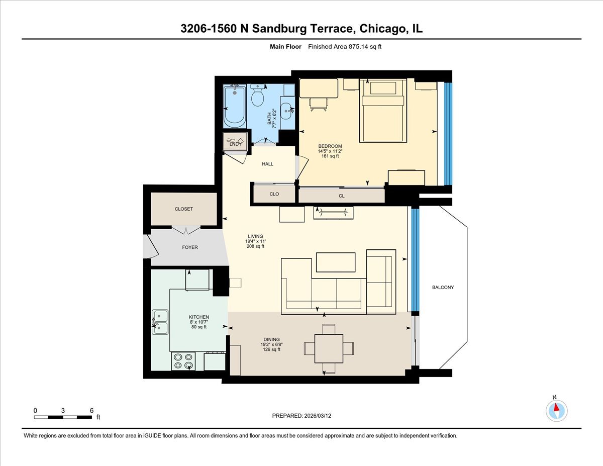 1560 N Sandburg Terrace Unit: 3206