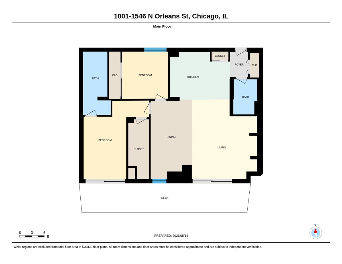 1546 N Orleans Street Unit: 1001