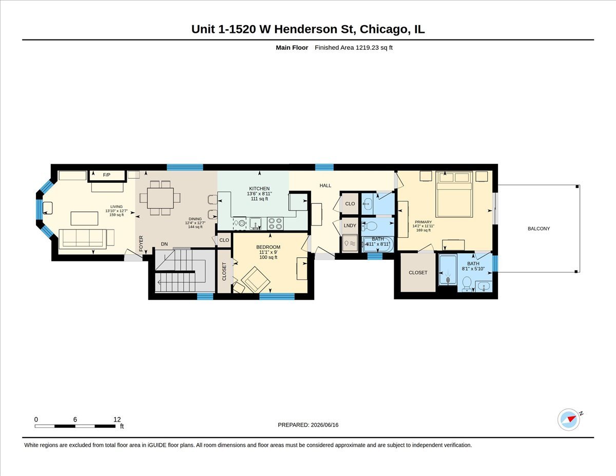 1520 W HENDERSON Street Unit: 1