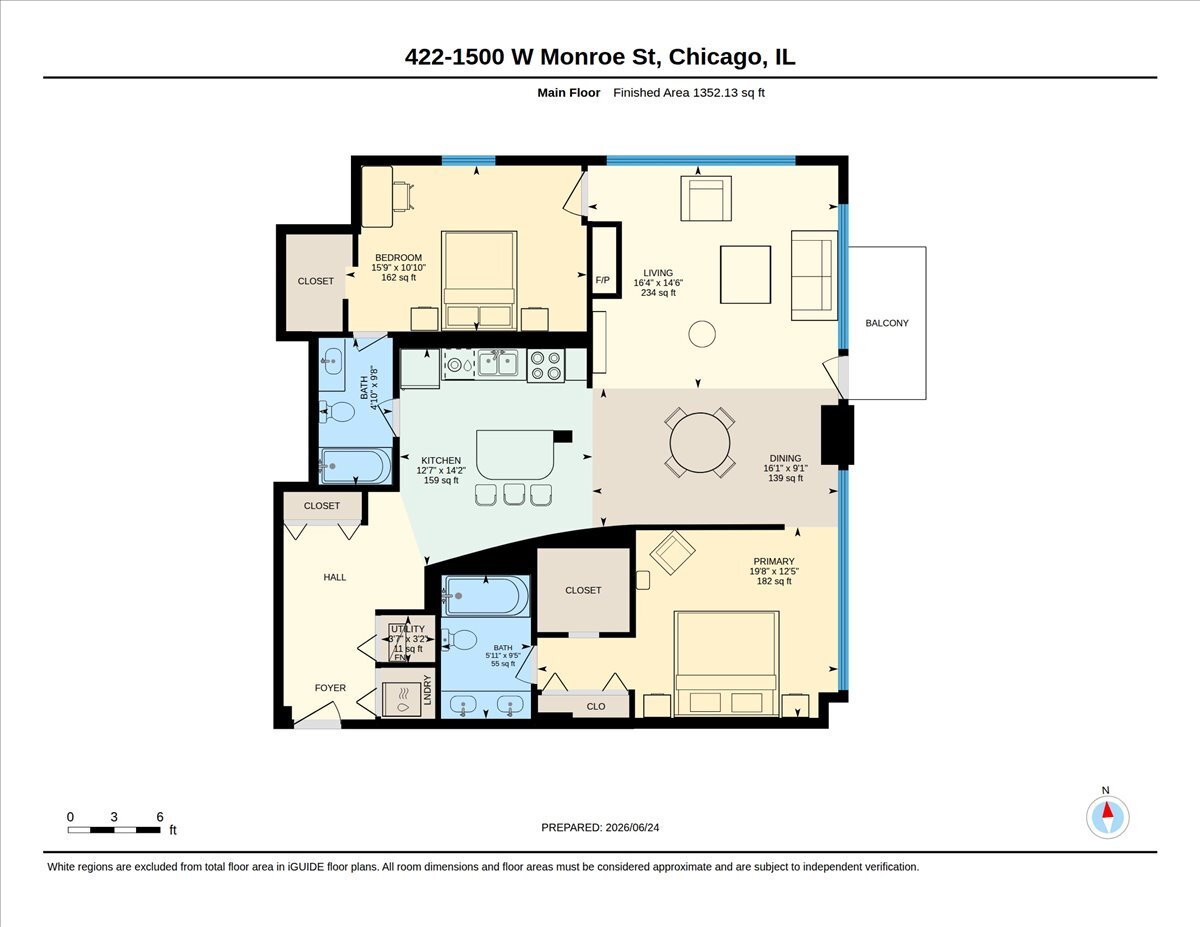 1500 W MONROE Street Unit: 422