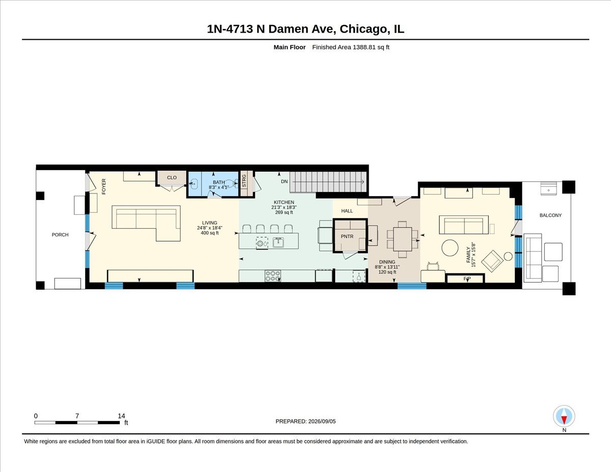 4713 N Damen Avenue Unit: 1N