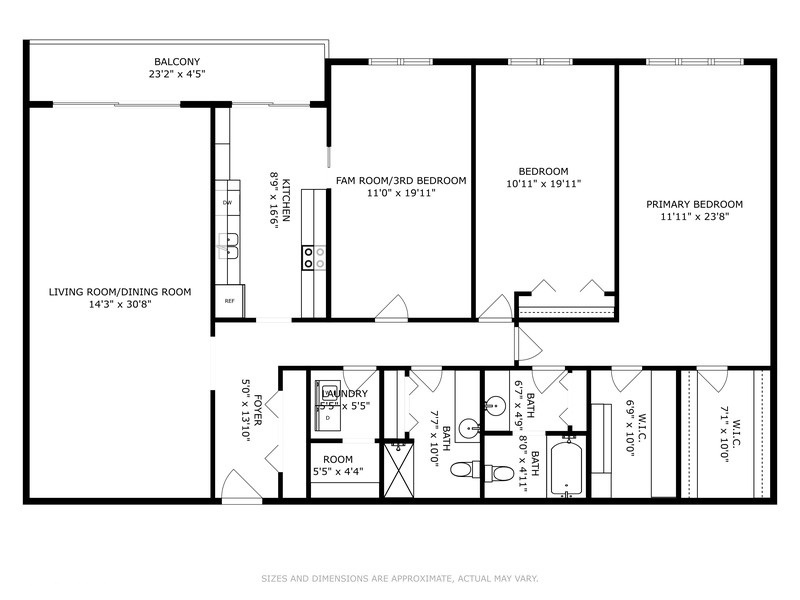 711 Oak Street Unit: 105