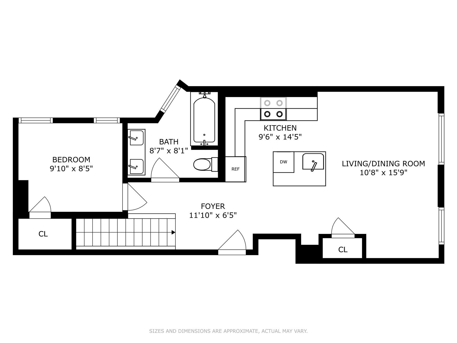 445 W 21ST Street 1F