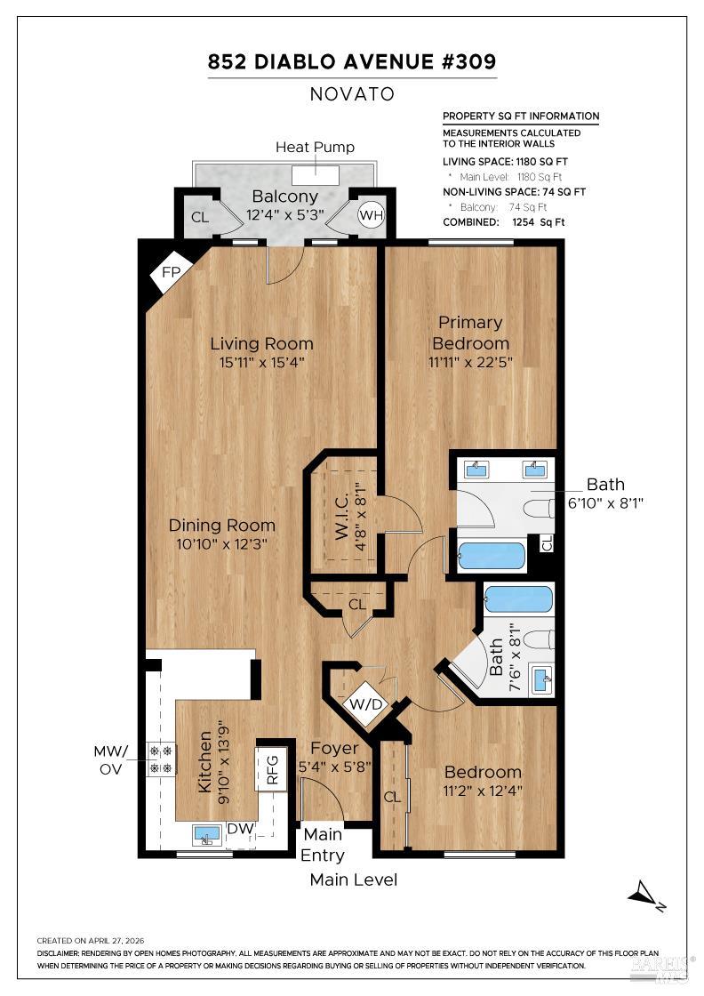 852 Diablo Avenue Unit: #309