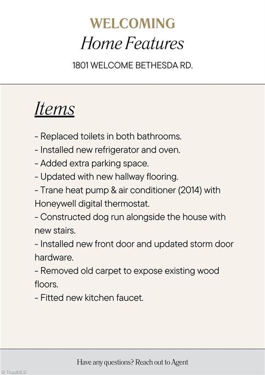 1801 Welcome Bethesda Road