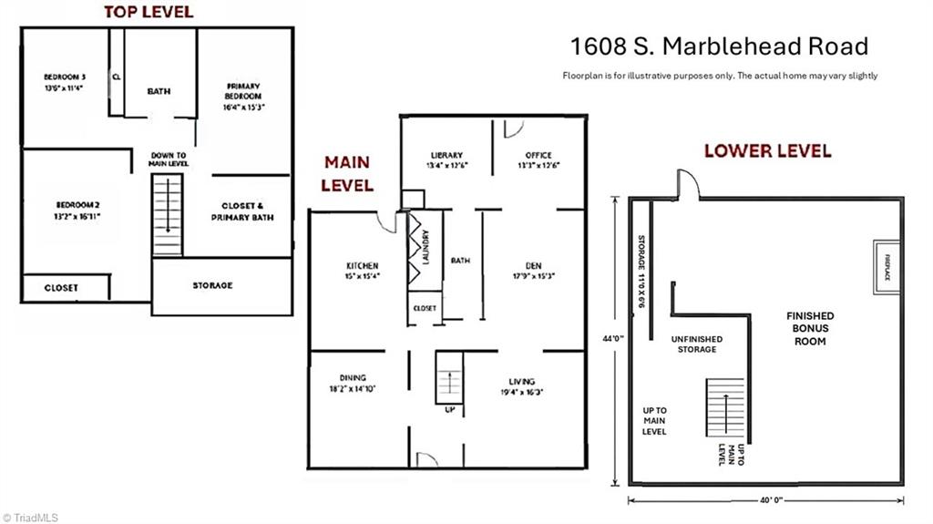 1608 Marblehead Road