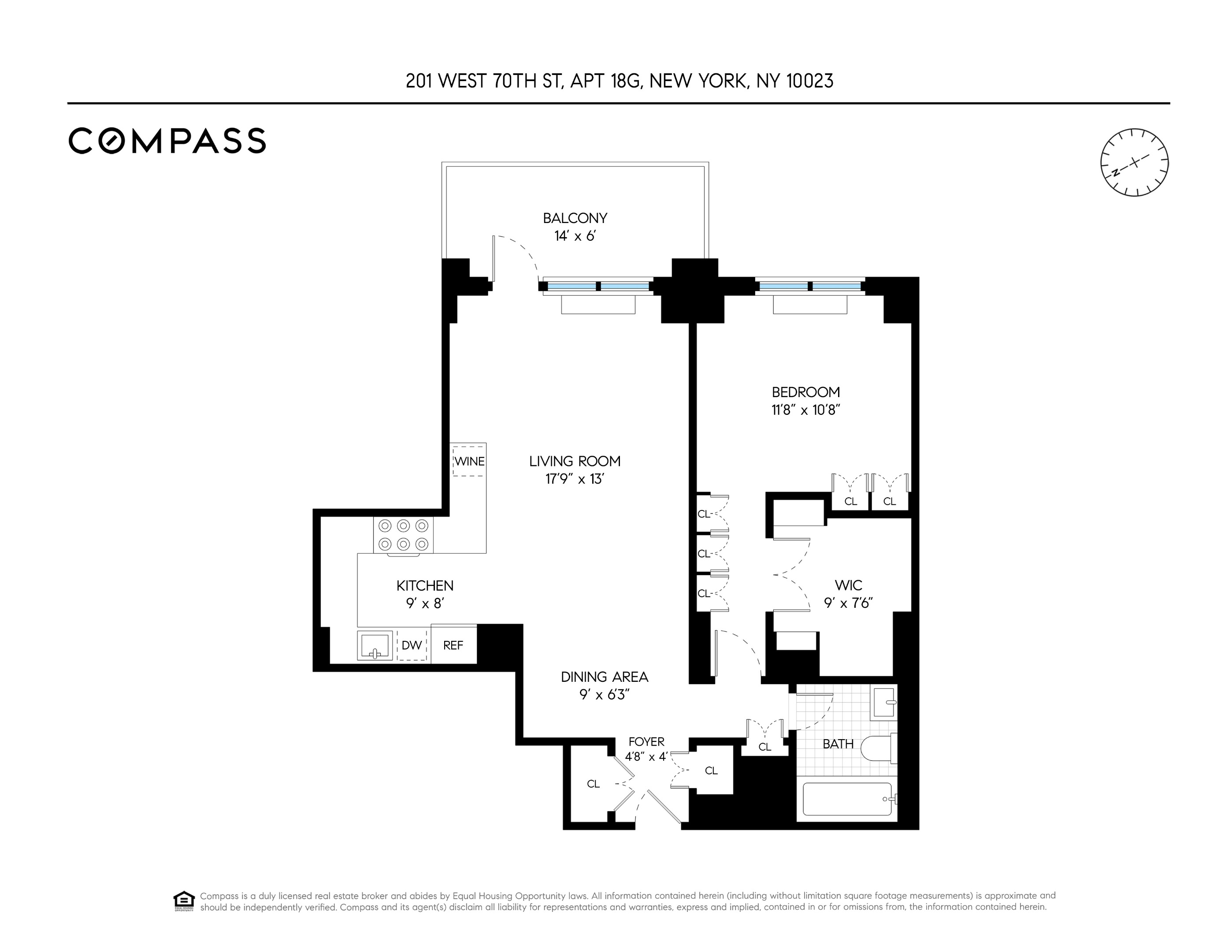 201 W 70th Street 18G