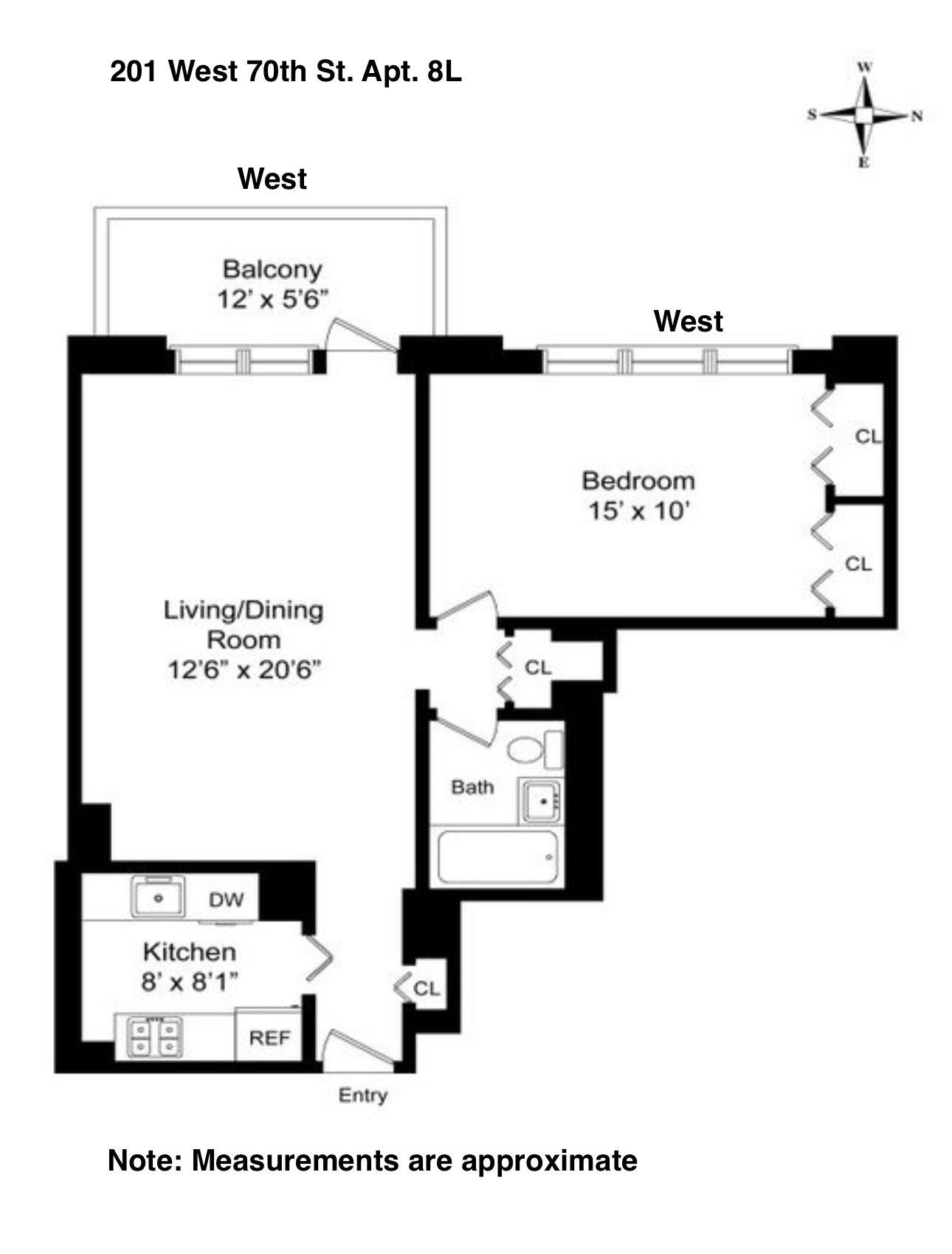 201 W 70th Street 8L