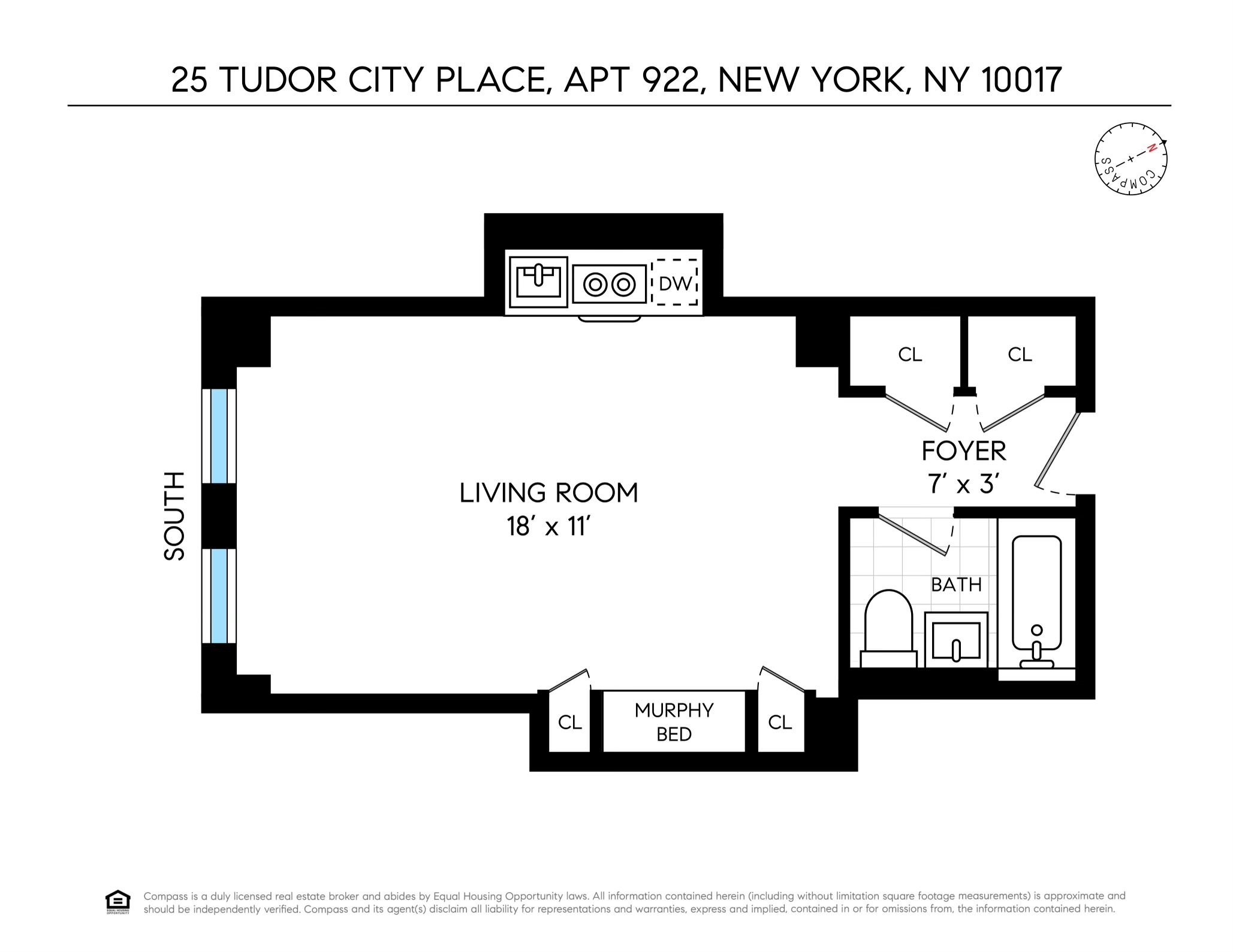 25 Tudor City Place 922