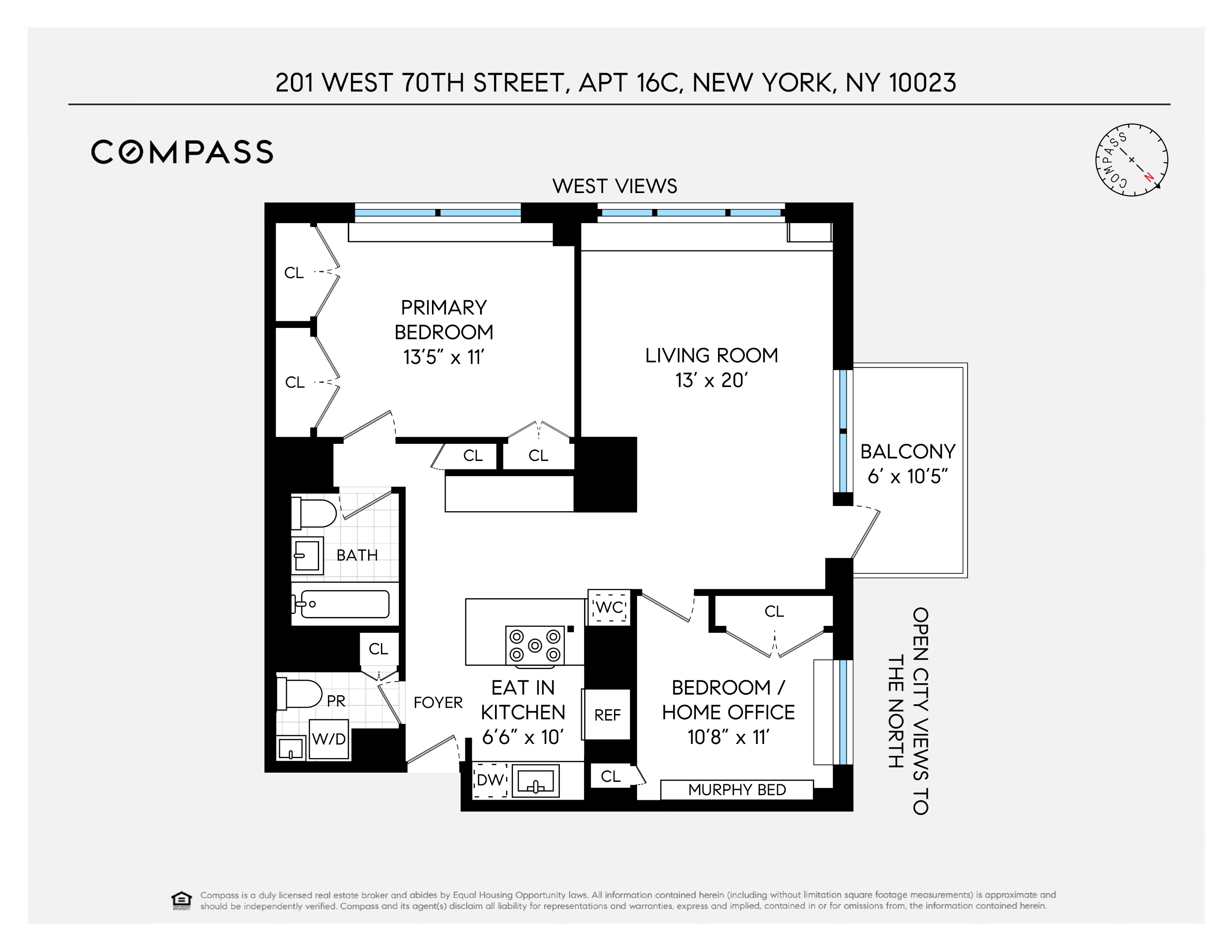 201 W 70th Street 16C