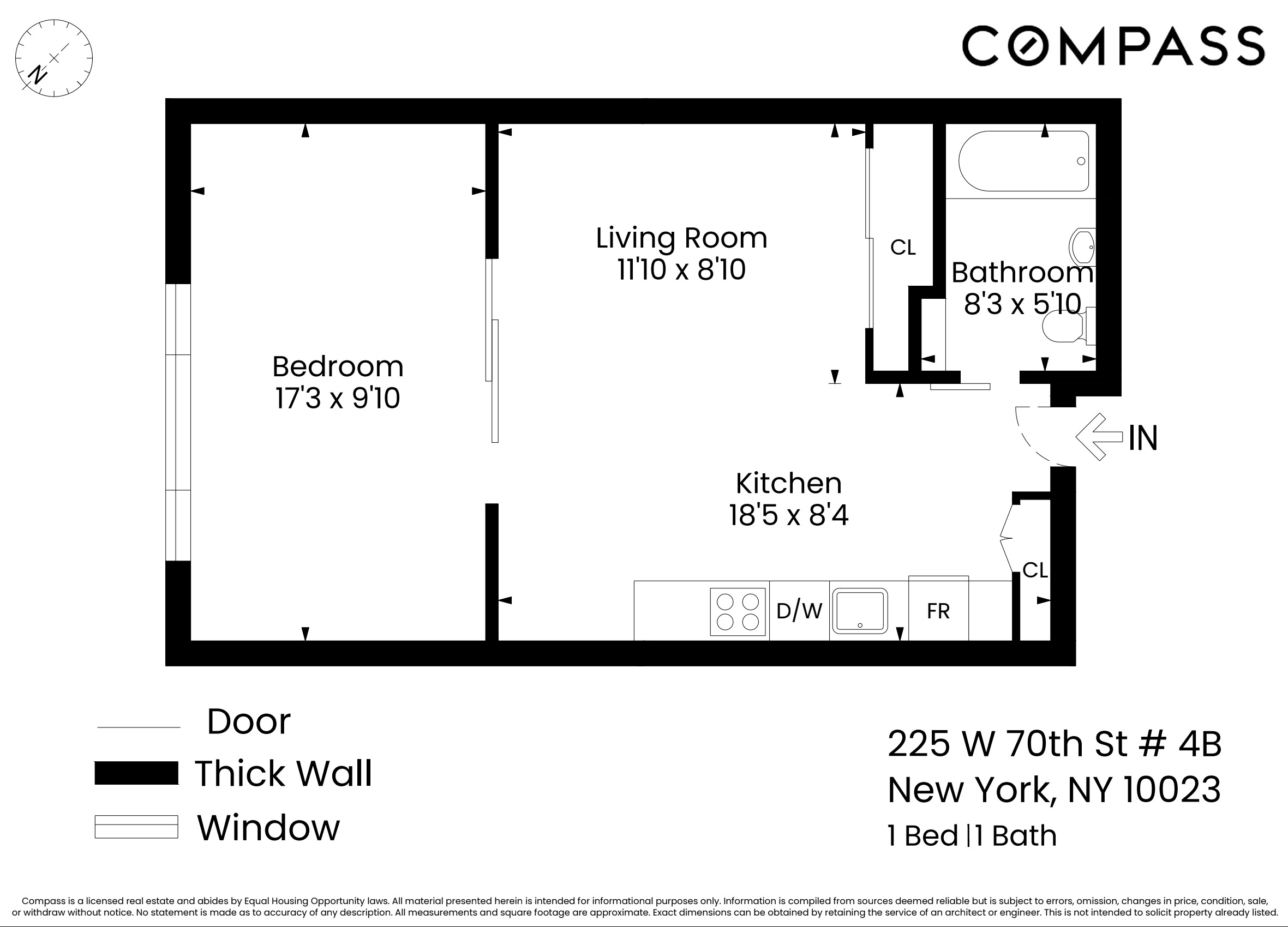 225 W 70th Street 4B