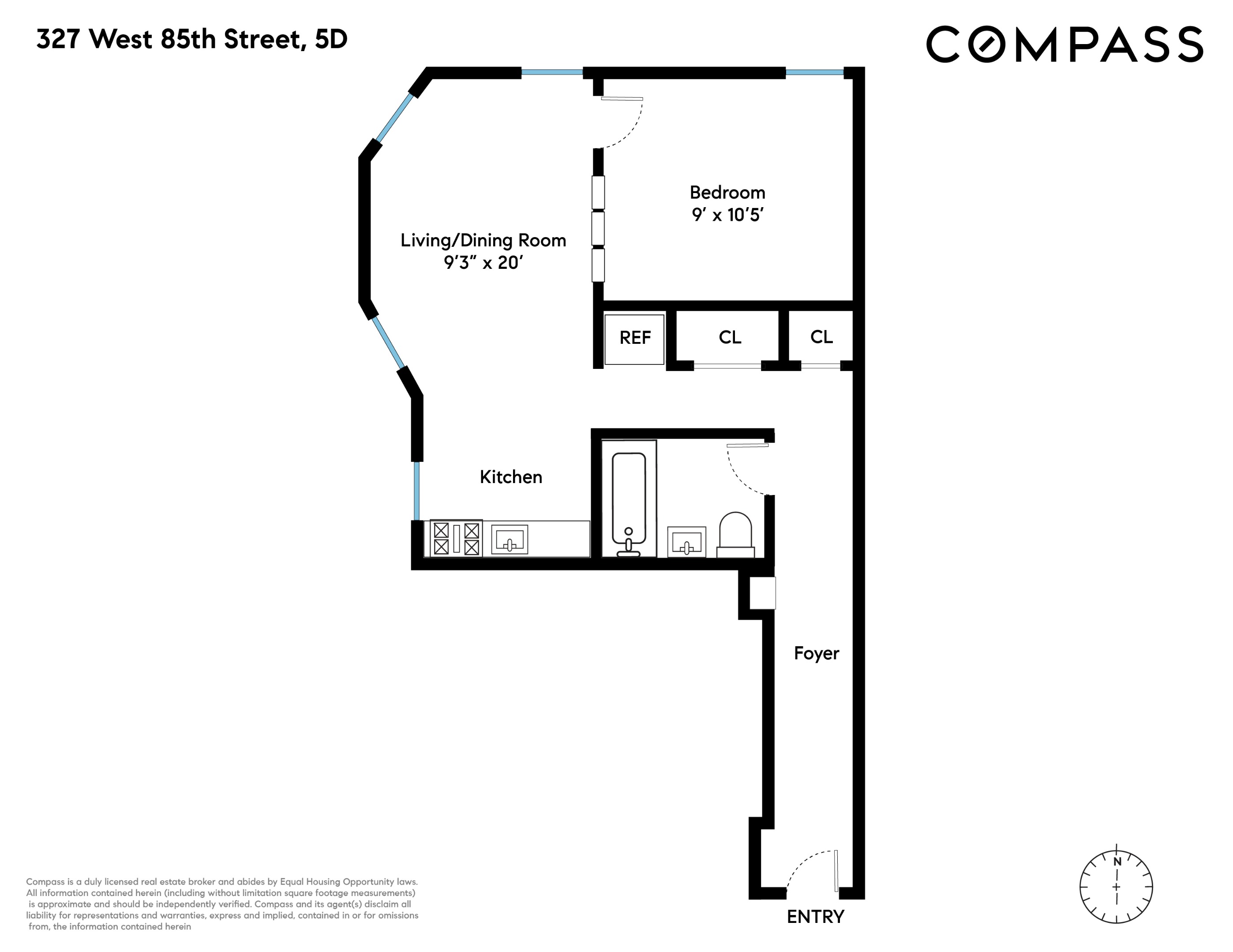 327 W 85th Street 5D