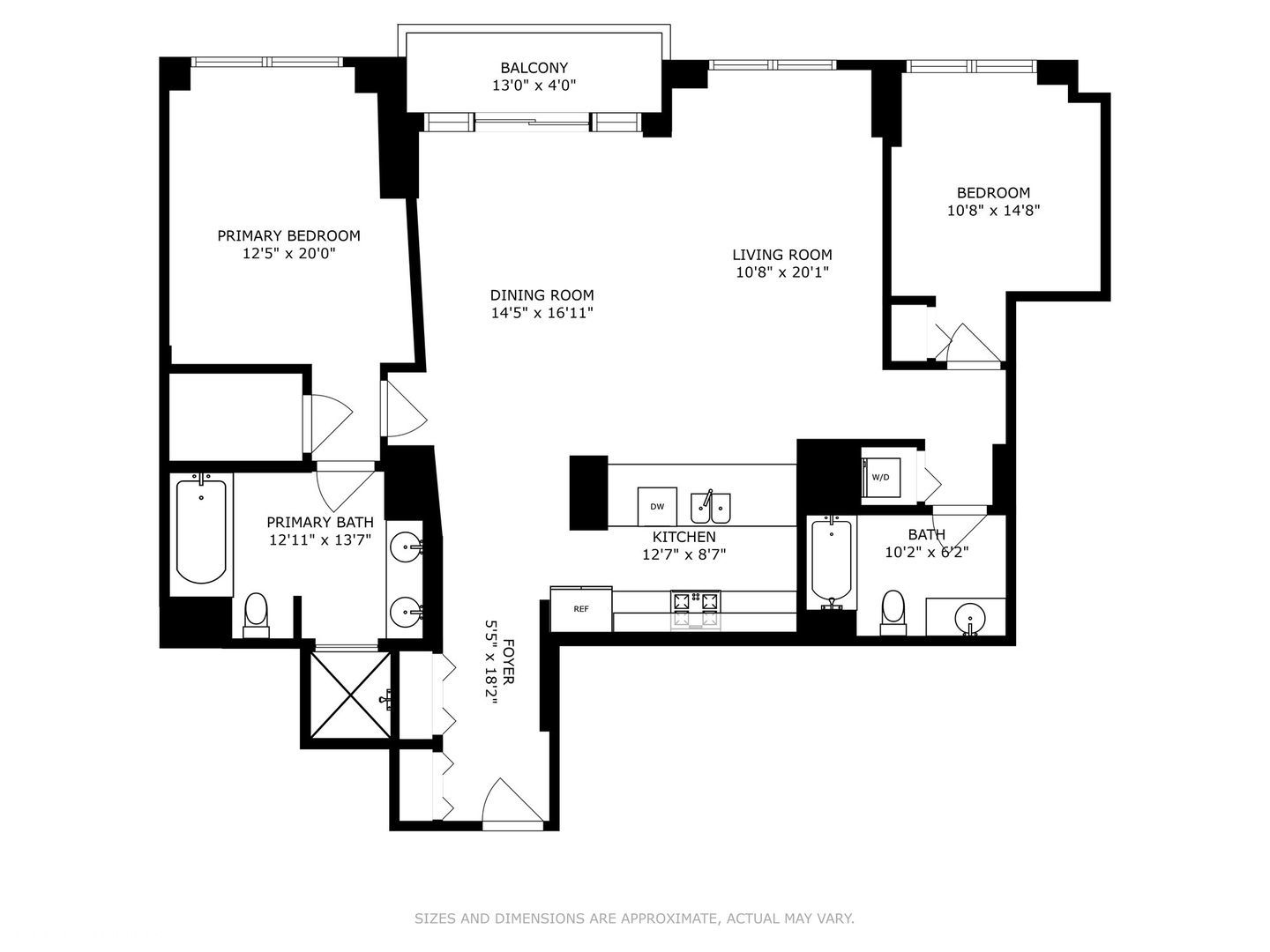 233 E 13th Street Unit: 2107