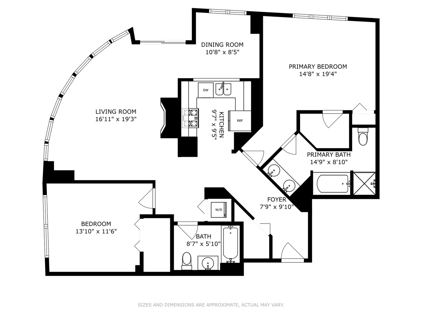 125 S JEFFERSON Street Unit: 802