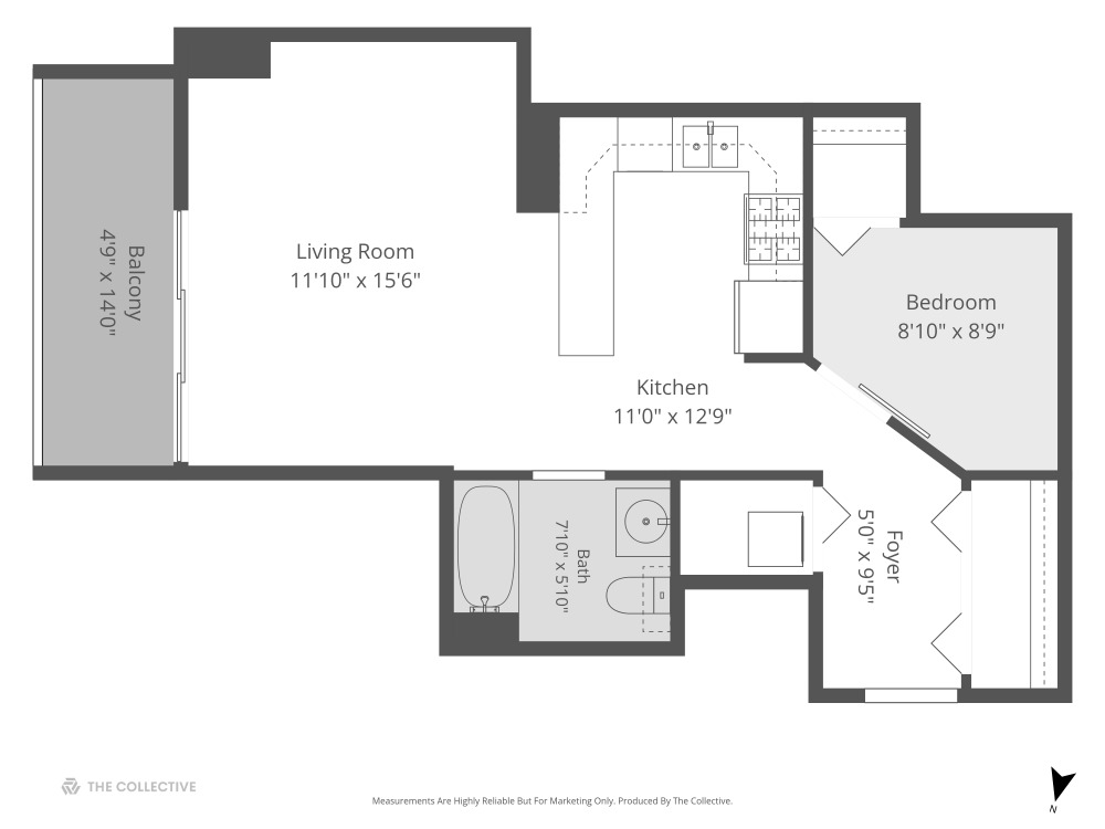125 S JEFFERSON Street Unit: 1905