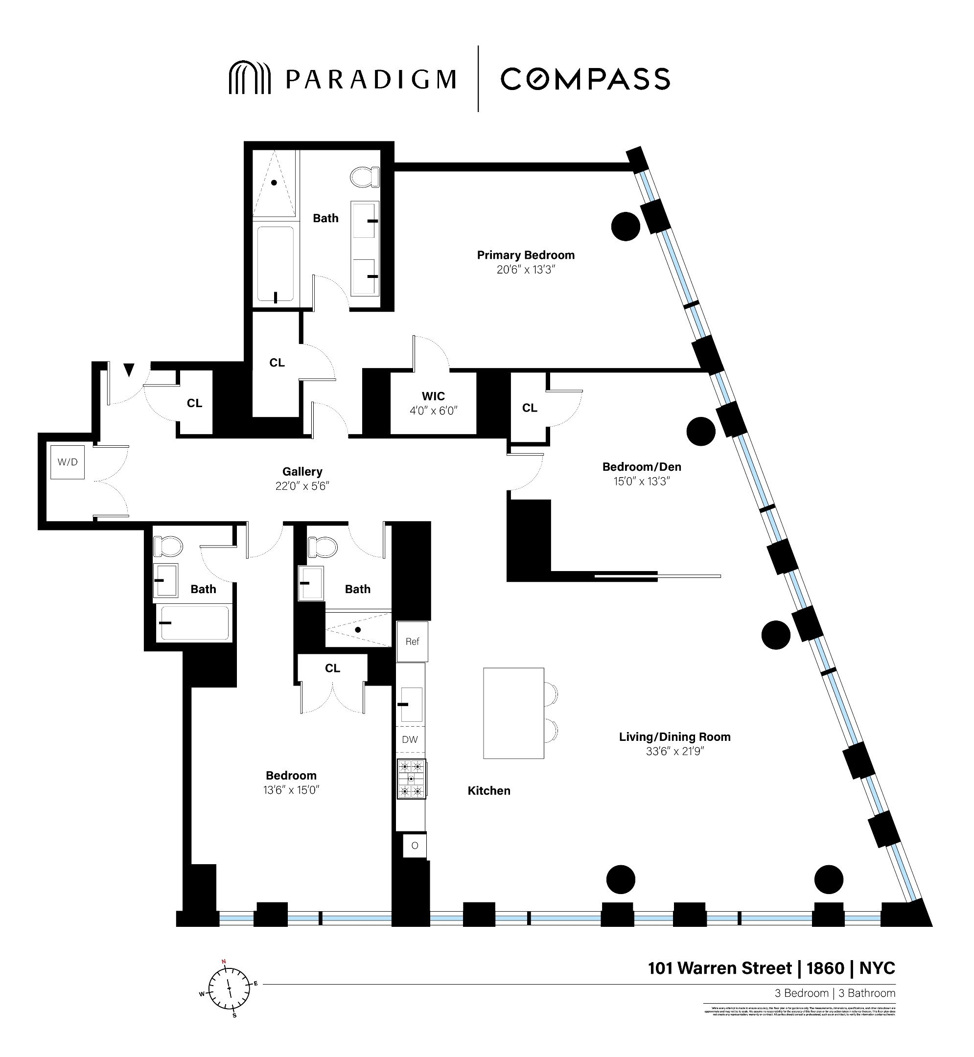 101 Warren Street 1860