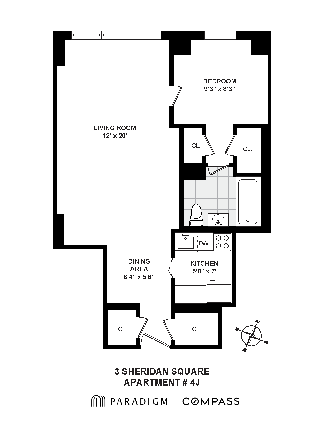 3 Sheridan Square 4J