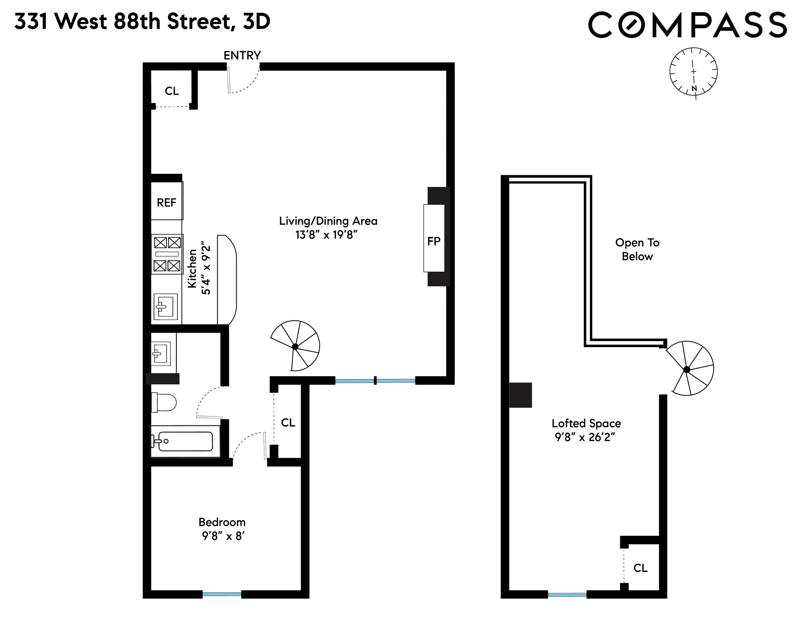 331 W 88th Street 3D