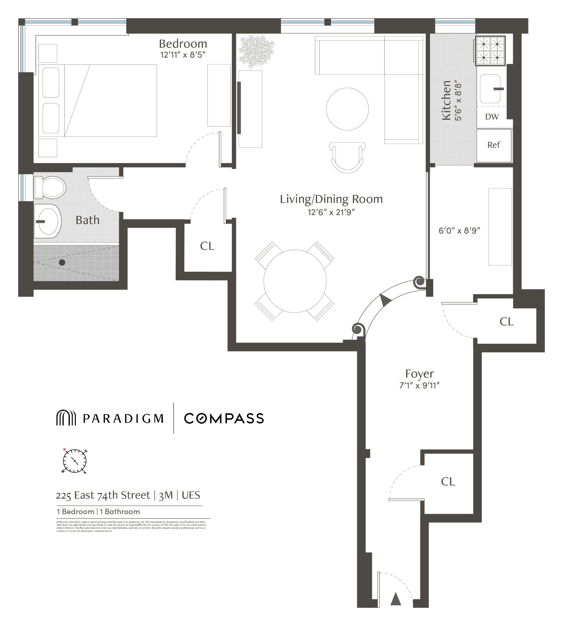 225 E 74th Street 3M