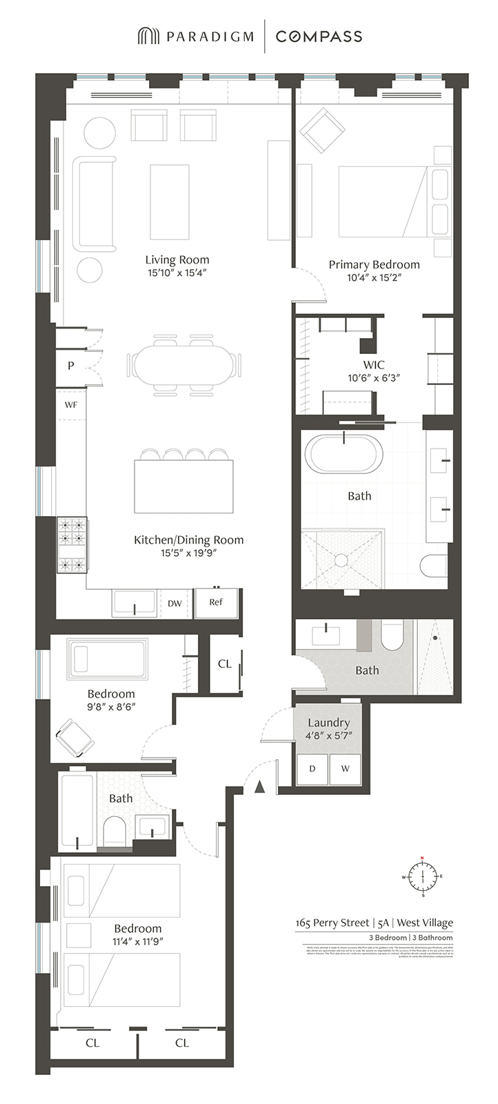 165 Perry Street 5A